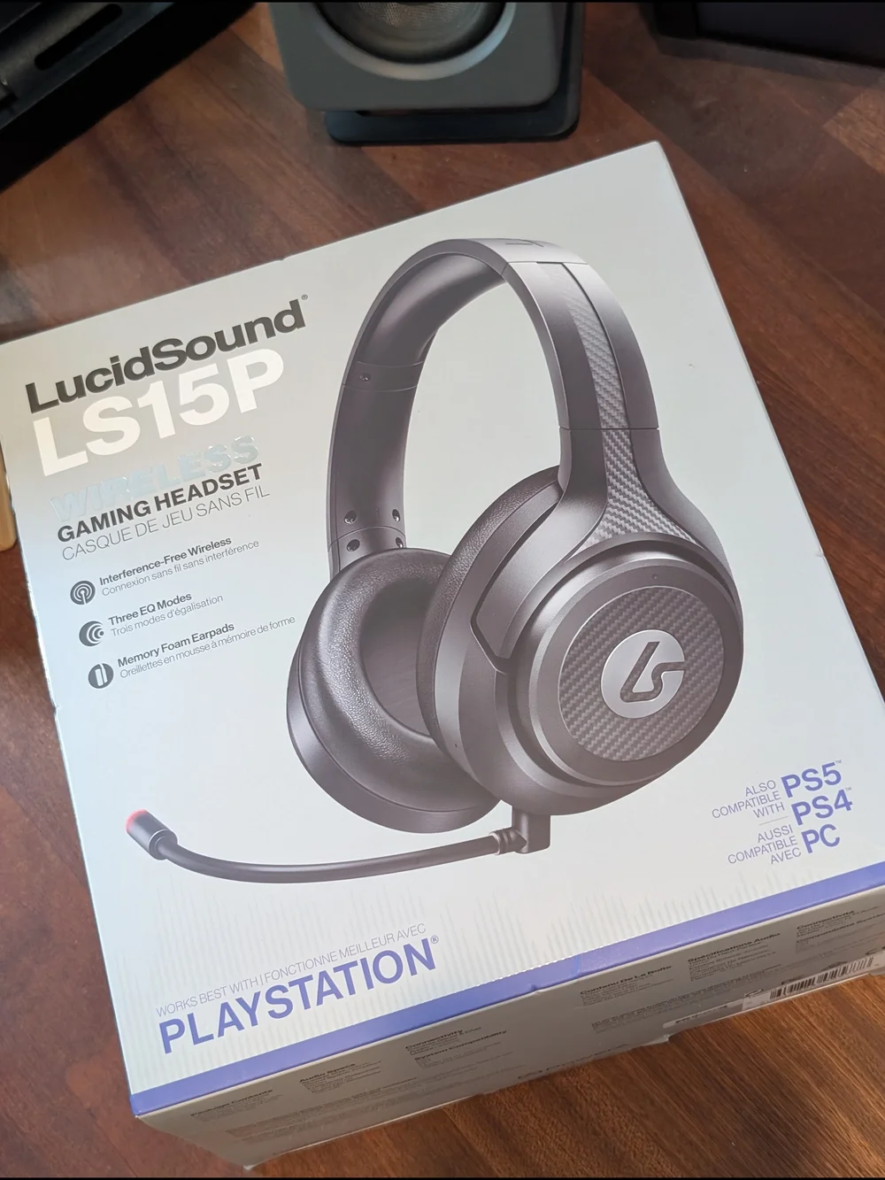 LucidSound LS15P Wireless Gaming Headset - Black (New)